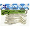 BuddyWorks Worm Flag Shad 5" 11g Flash Glow FGL Lure
