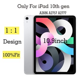 JPUNG for iPad 10 (10th Generation 2022) A2696 A2757 A2777 Screen Replacement Digitizer Glass Touch Kits, for iPad 10th Gen 10.9 Inch, Full Repair Sets(10.9" Screen)