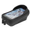 Bike Front Frame Bag Waterproof Shock Absorbing Touch Screen Phone