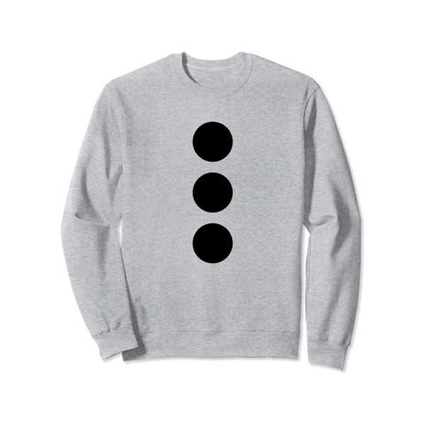 Schneemann Easy Weihnachten Party Kostüm Ideen Bekleidung Sweatshirt