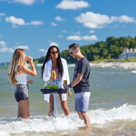 Manufacturers' Select ITC Sand Bar Table Leg for Beach or Campsite Table Pedestal, Sand Spike, Table Support (47" Sand Bar)