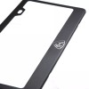 KA Depot For Maybach License Plate Frame Matte Black W/Chrome