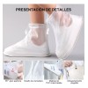 Amazing Bota Protector Silicon Impermeable Cubre Tenis Zapato Lluvia