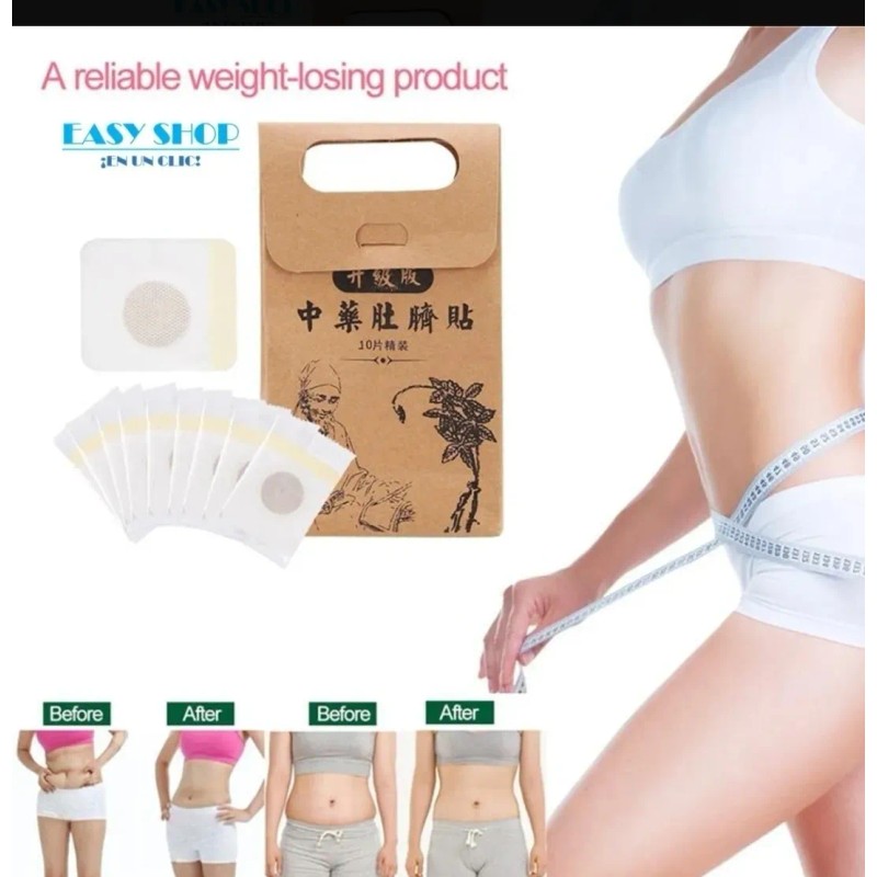 Parches Abdomen Adelgazar Reductivo Pzas Neutra