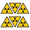 Pubblimania Risk Radioactive Substances – 6 Hazard Stickers 10 x