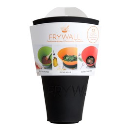 Frywall 12 (Large) - Black - Splatter Guard, as Seen on Shark Tank