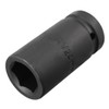 Sourcingmap 3/4-Inch Drive by 24mm Deep Impact Socket, 6-Point, Cr-V,