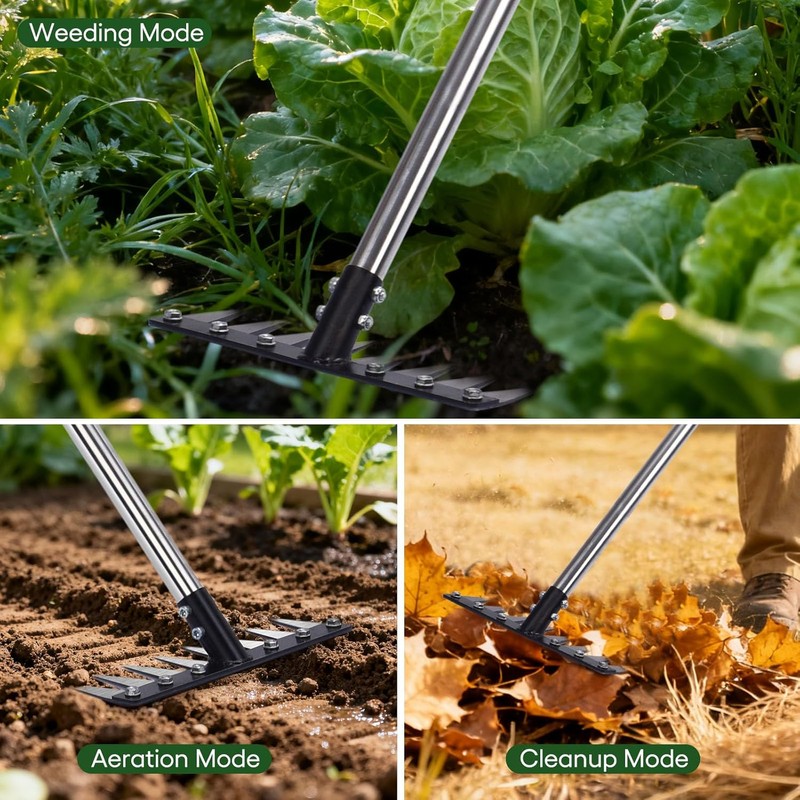 Stainless Steel Weeding Tool Long Handle – Heavy Duty Root