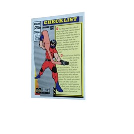 1998 Upper Deck Collector's Choice Checklist Checklist Slick Tips 4 #116