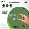 fairvital, Vitamin B5 500 mg, 90 Tablets, Swallow-friendly, Calcium D-pantothenate,