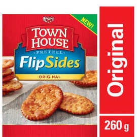 Town House Keebler Town House Flipsides Original Crackers, 260g/9.2 oz.,