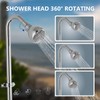 Aolemi Outdoor Shower Fixtures, 31" Exposed Shower System with Shower