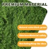 MAISONRINA 10.6OZ Fake Green Moss for Planters Outdoor Indoor Decorating