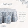 Elrene Home Fashions Savannah Boho Paisley Water- and Stain-Resistant Vinyl