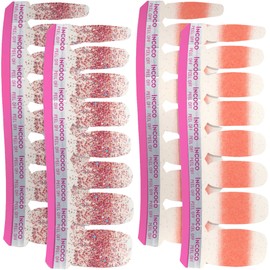 INCOCO Beginner Set Pink Incoco Nail Seal, Self Nail, Just Stick, Nail Glitter, Nail Sticker, Foot Nail, Pedicure, Quick Dry Nail