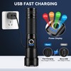 18FTRabbit Rechargeable Flashlights High Lumens 3 Packs, 99,000 Lumens Super