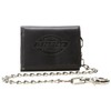 Dickies Men's Leather Chain Wallet - High Security Trifold With
