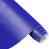 Ramya Smooth Solid Color Royal Blue Faux Leather Sheets 1Rolls