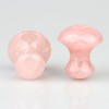 2pcs Gua Sha Massage Tool Mushroom Shape Rose Quartz Jade