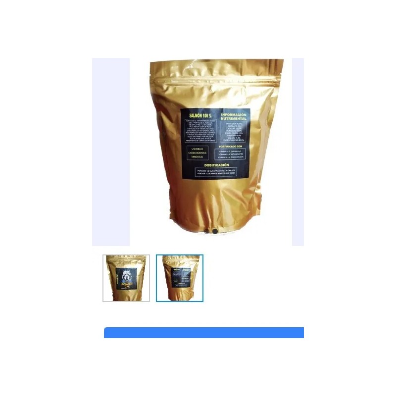 Suplemento De Salmón A Base De Proteinas Para Cachorros 1k
