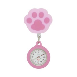 SEIWEI 2PCS Nurse Watch Brooch, Nurse Watch Doctor Paramedic Medical Staff Lapel Pin-on Brooch Hanging Pocket Fob Watch(Cat Scratch)