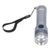 LED Flashlight Telescopic Zoom Protective Function Aluminum Alloy Barrel 2000LM