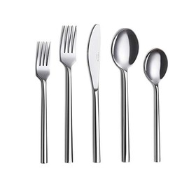 ANNOVA Silverware Set 20 PCS Set Forged 18/8 Premium Stainless Steel/Flatware - 4 x Dinner Forks, 4 x Salad Forks, 4 x Table Knives, 4 x Tablespoons, 4 x Teaspoons - Service for 4