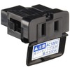 Toyota Genuine Parts Power Outlet Socket ASSY RR NO.1 (BLACK)