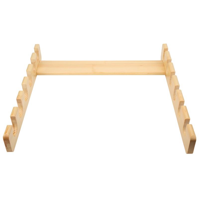 Fishing Rod Storage Rack Holder Pole Bracket WallMounted 6 Position