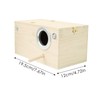Parakeet Nest Box - Parakeet Nest Breeding Wood Box -