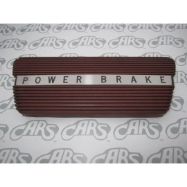 CARS, Inc. 1961-1964 Buick LeSabre Wildcat Riviera Electra Power Brake Pedal Pad - Red