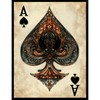 (Ace of Spades) - 100ct Matte TCG/MTG Card Art Sleeves