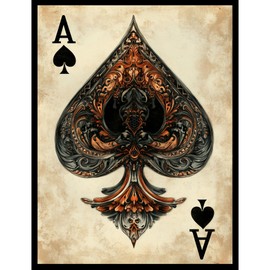 (Ace of Spades) - 100ct Matte TCG/MTG Card Art Sleeves