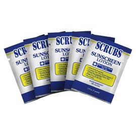 S.C.R.U.B.S. 92101 Sunscreen Lotion, 0.25 fl.oz, Pack of 100