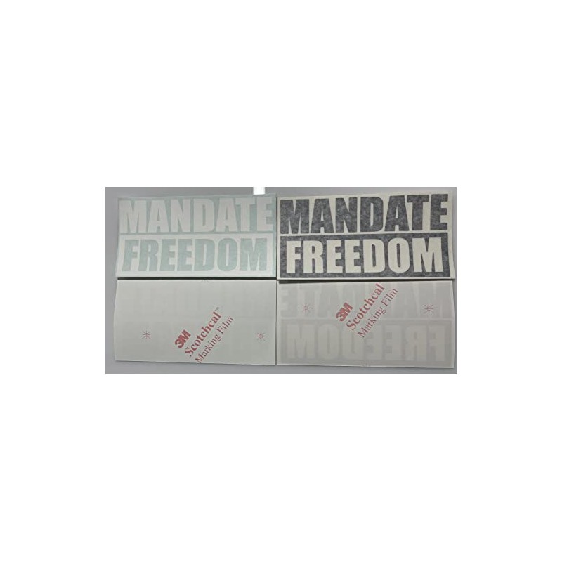 Mandate Freedom Decal (Black)