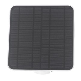 Solar Panel, 12 W, Fast Charging, IP65, Waterproof, Adjustable, Wall Mounted Solar Panel with 9.8 Feet Long Cable for Ring Camera, Stick-Up Camera (White)