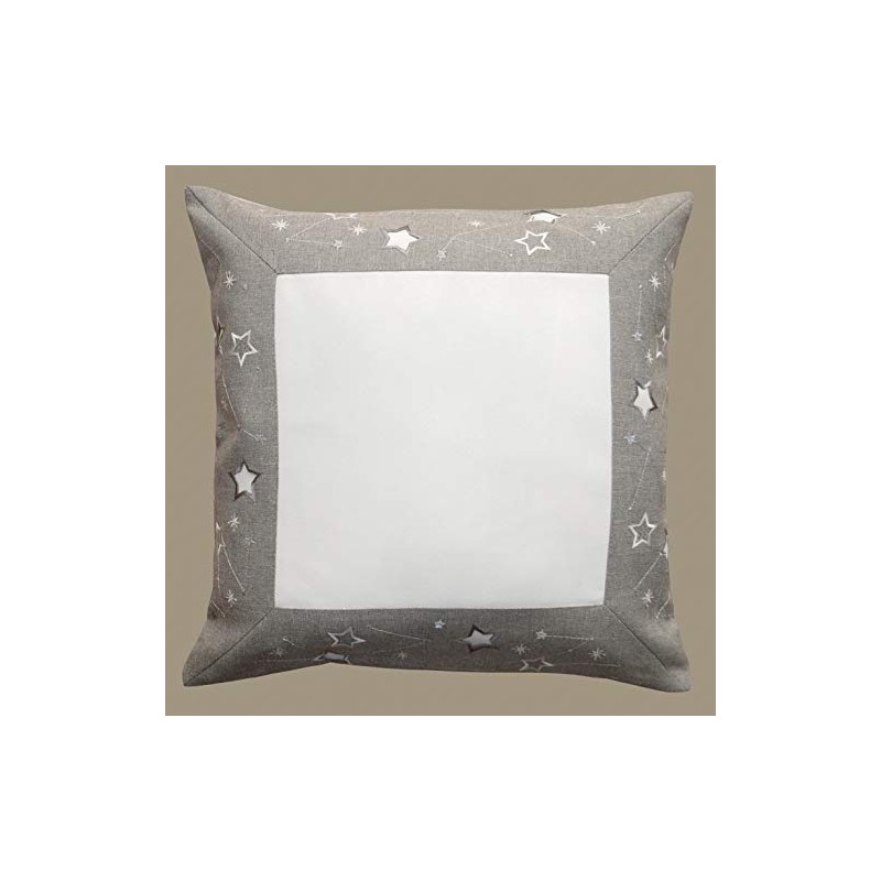 texpot Cushion Cover 40 x 40 cm (Stars - White)