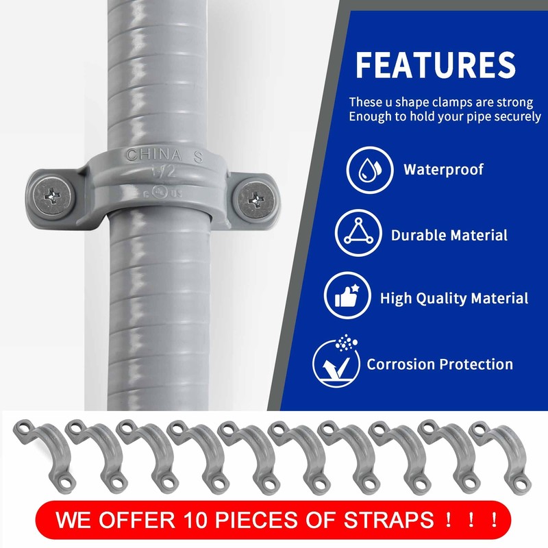 (1/2" Dia * 50 Feet) Yariwiz Flexible Electrical Conduit Liquid