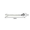 TONE RMR-17 Switchable Ratchet Glasses Wrench Double Side Width 0.7