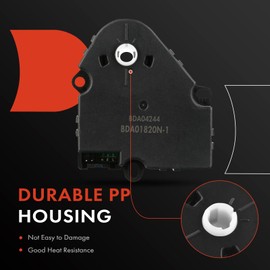 A-Premium HVAC Heater Blend Door Actuator Compatible with Lincoln MKZ 2007-2009, Zephyr 2006 & Ford Fusion 2006-2009 & Mercury Milan 06-09, Temperature Actuator, Replace# 6E5Z19E616BA, 6E5Z19E616B