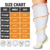 3 Pairs Plus Size Compression Socks Wide Calf for Women