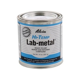 Alvin 14 oz Lab Metal Hi Temp Repair and Patching Compound Withstands Temps Up to 1000F