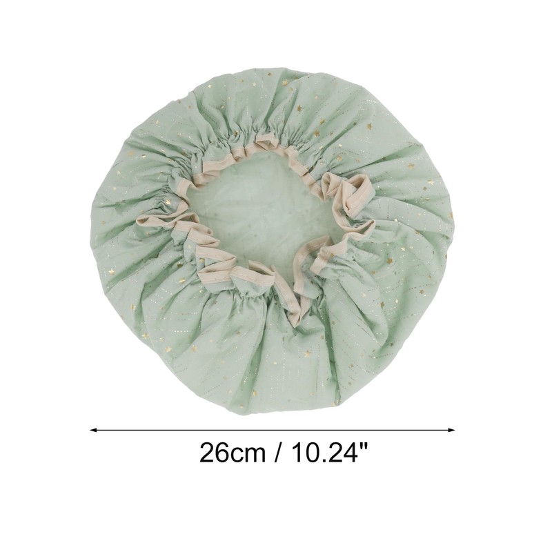 VOCOSTE Shower Cap, Hair Cap, Double Layer, Waterproof, Reusable, Bath,