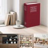 Book Safe With Key, ALLOMN Dictionary Hidden Safe, Portable Safe,