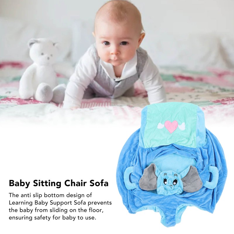Baby Sitting Chair Sofa Cartoon Shape Early Educational 2 Front
