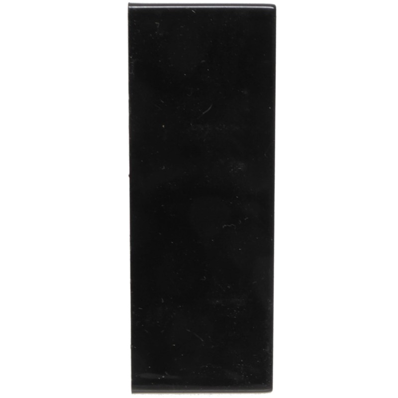 Black Pattress Box Single 32mm PVC Surface Box with Knockouts