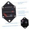 Beatifufu 12-24v Car Circuit Breaker Waterproof 100a Fuse Reset Breaker