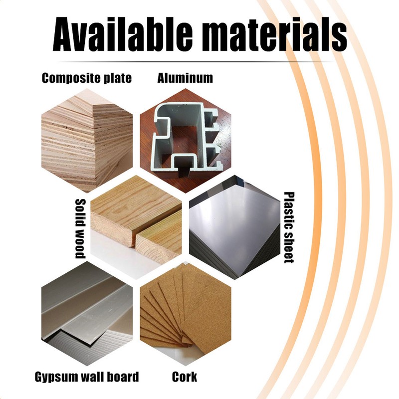 10Pcs Oscillating Saw Blade Triangle Semicircular High Carbon Steel Multitool