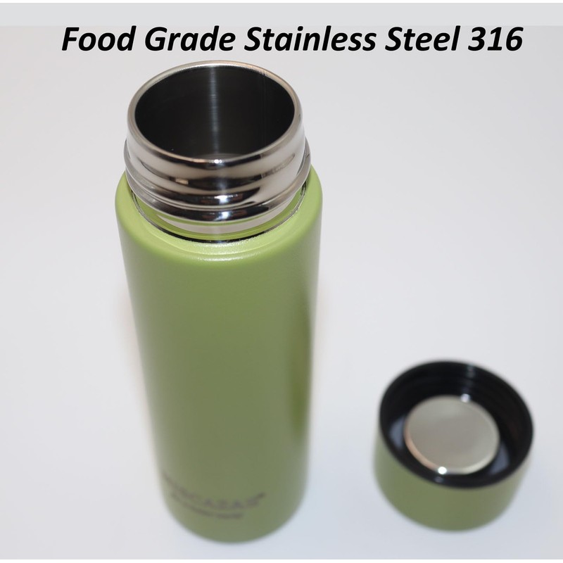 Thermos Flask Stainless Steel 150 ml, Mini Drinking Bottle Dopper