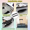 Begpoee 2 x Replacement Luggage Handles, Suitcase Handle, Replacement Handles